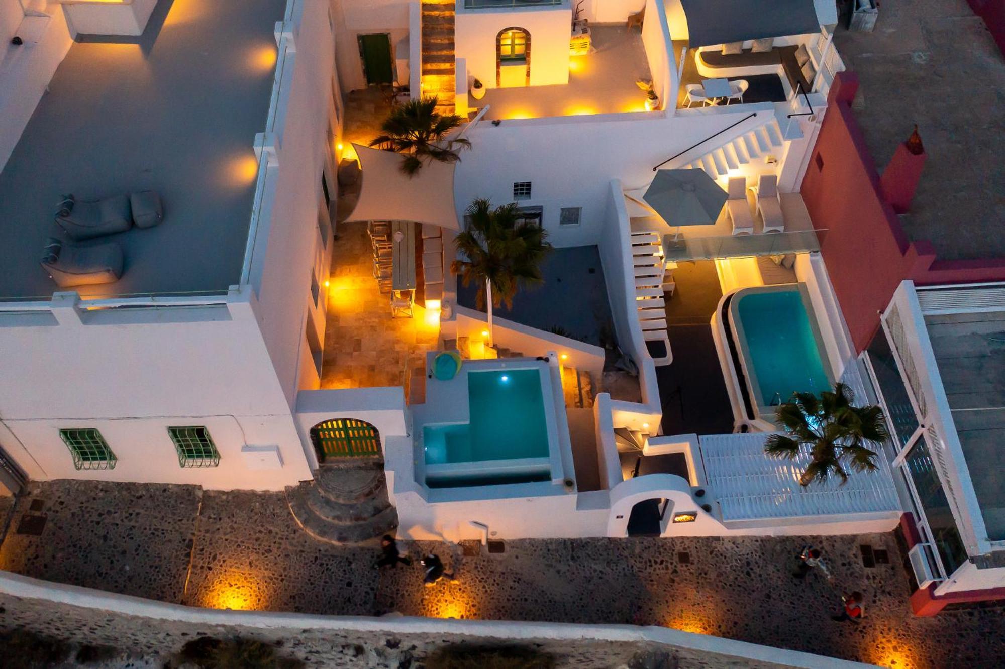 Opera Mansion Santorini Villa Fira  Eksteriør billede