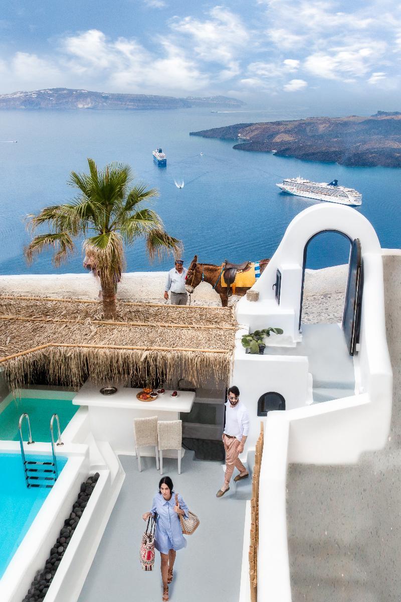 Opera Mansion Santorini Villa Fira  Eksteriør billede